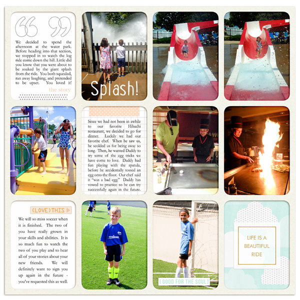 Project Life 2014 Week 24 (Right)