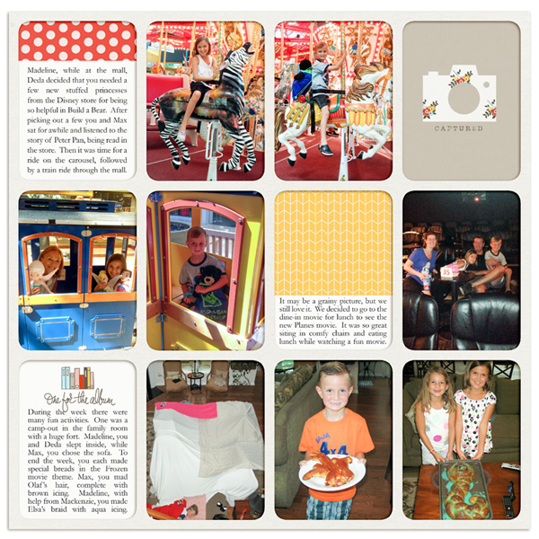 Project Life 2014 Week 30 (Right)