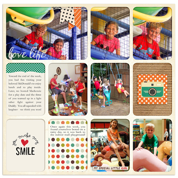 Project Life 2014 Week 32 (Right)