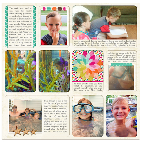 Project Life 2014 Week 33 (Right)