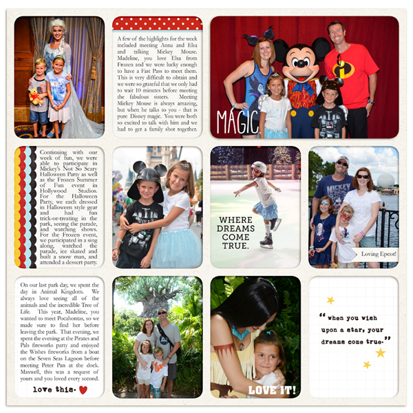 Project Life 2014 Week 37 (Right)