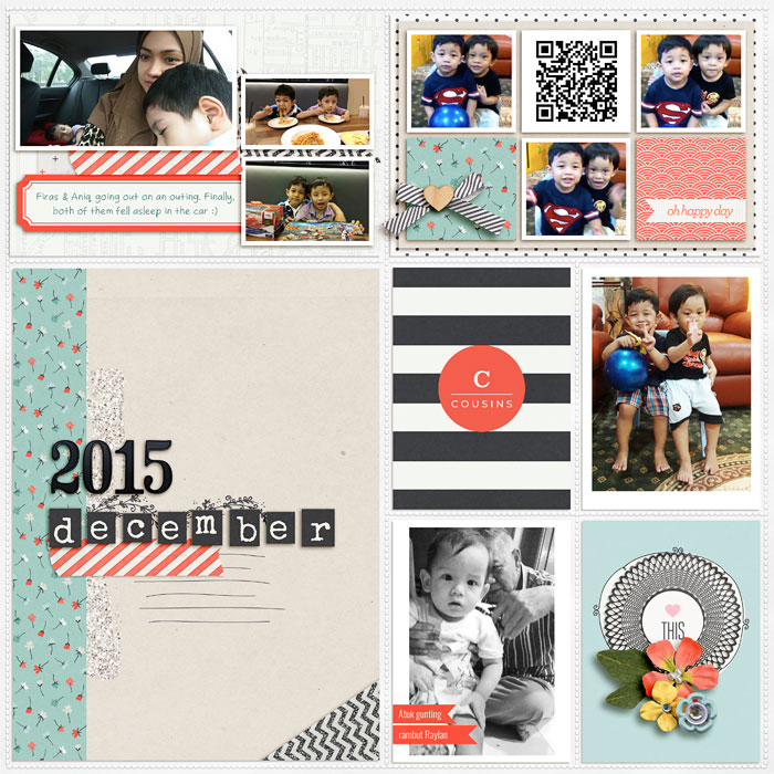 Project Life 2015 - December, Part 1