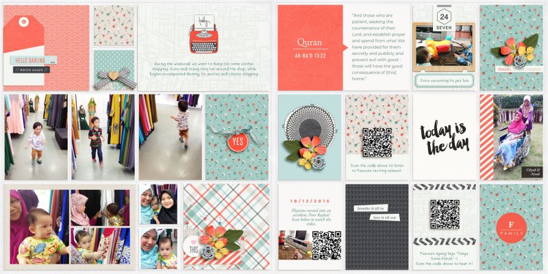 Project Life 2015 - December, Part 4-5