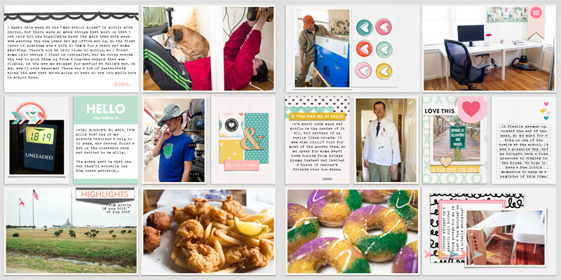 Project Life 2015 - Highlights from Mobile 2-16 - 2-22