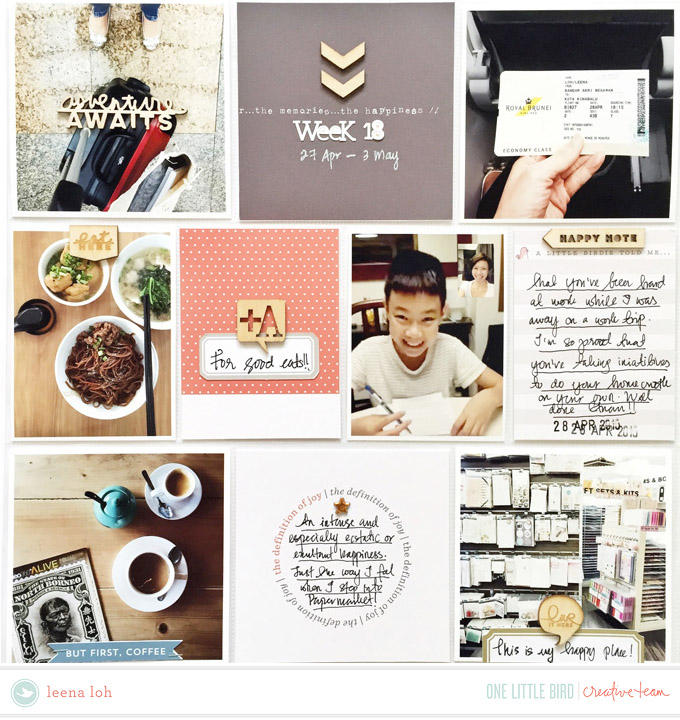 Project Life 2015 | Week 18 *Frolic*