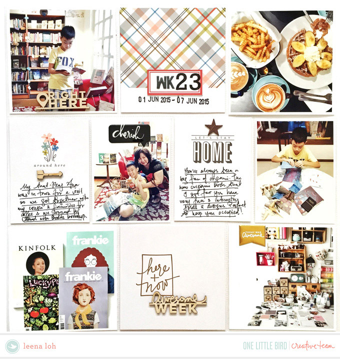 Project Life 2015 Week 23 | Dwell by OLB