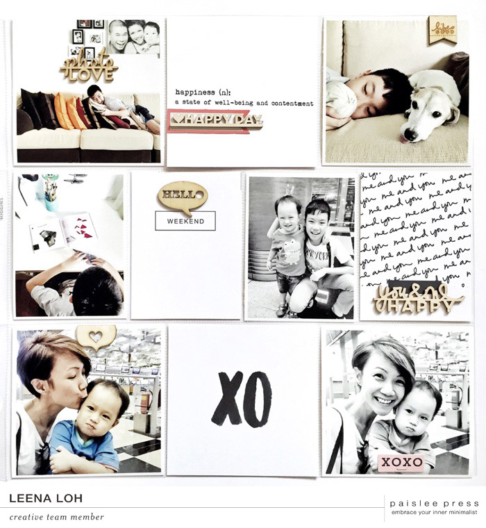 Project Life 2015 Week 33 | XOXO