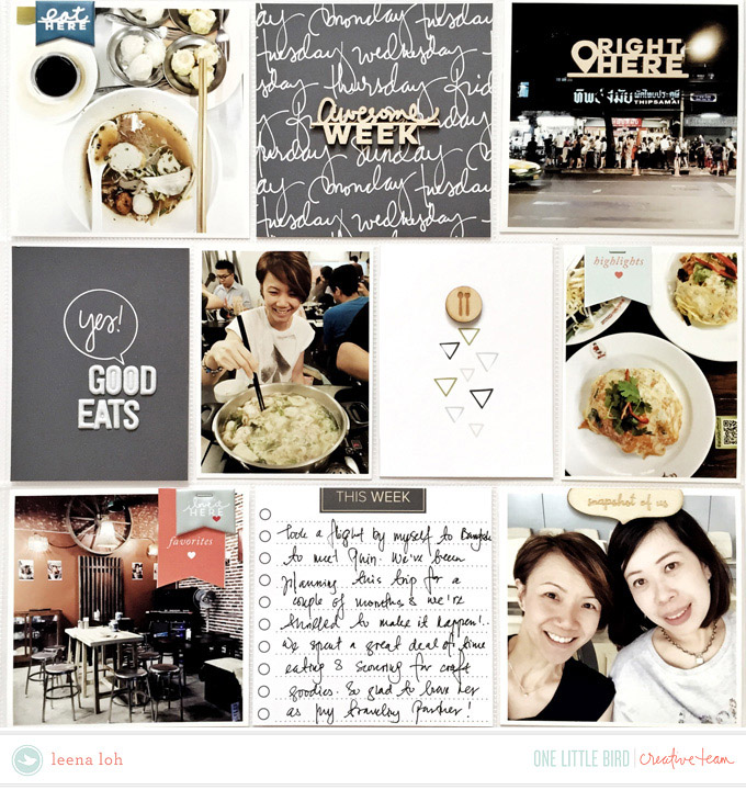 Project Life 2015 Week 35 | Agenda