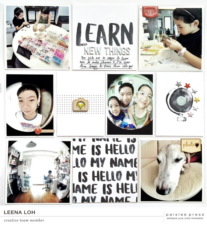 Project Life 2015 Week 36 | Class In Session