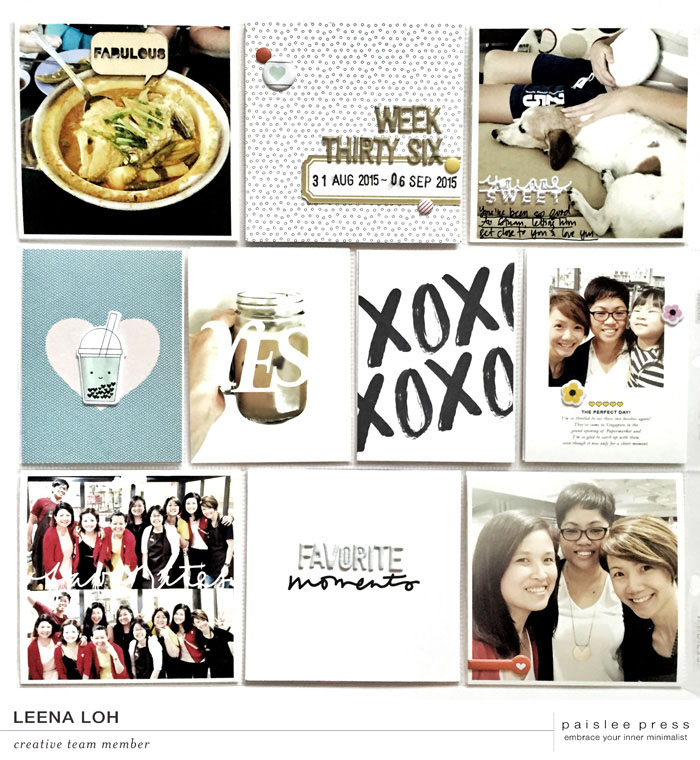Project Life 2015 Week 36