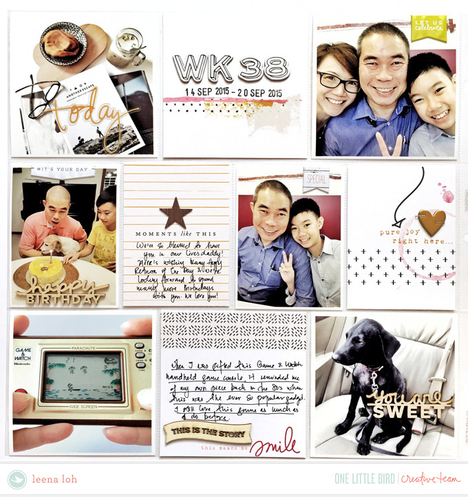 Project Life 2015 Week 38