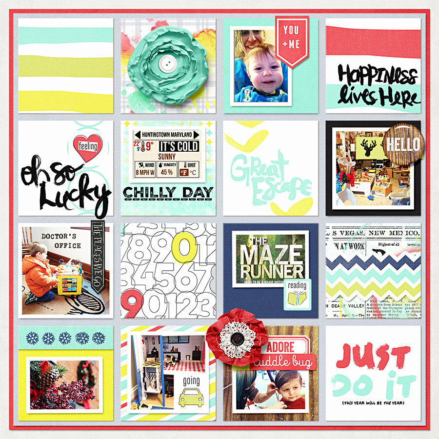 Project Life 2015 - Week 5 template - RIGHT - amymarieschn