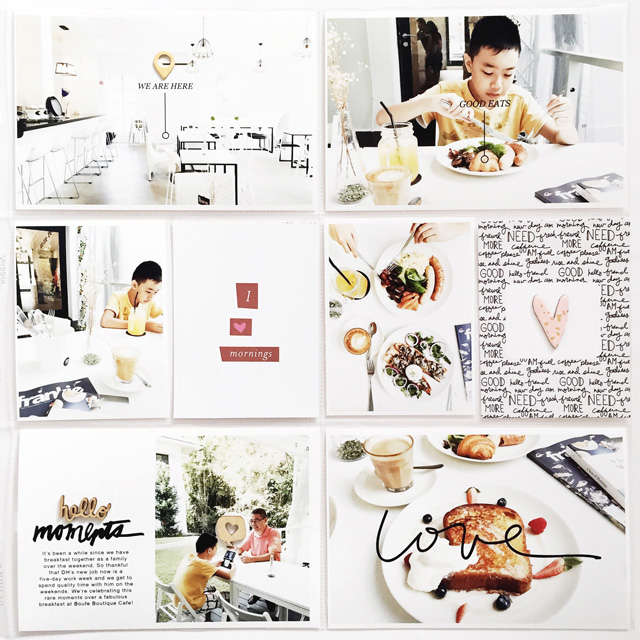 Project Life 2015 | Week 6 Hybrid