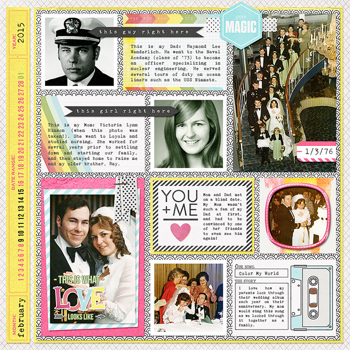 Project Life 2015 - Week 7 template - LEFT - amymarieschn