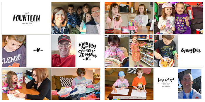 Project Life 2016 Week 14