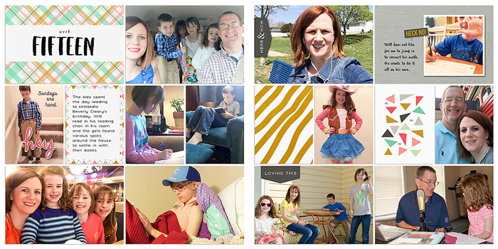 Project Life 2016 Week 15