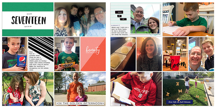 Project Life 2016 Week 17