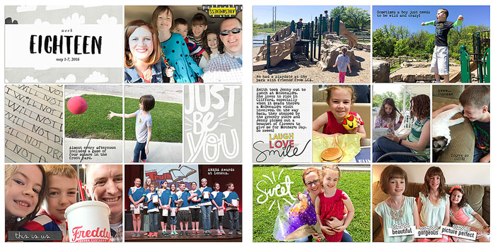 Project Life 2016 Week 18