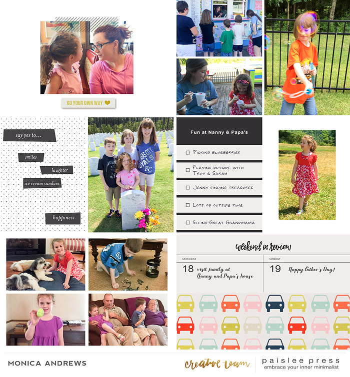 Project Life 2016 Week 24 - right
