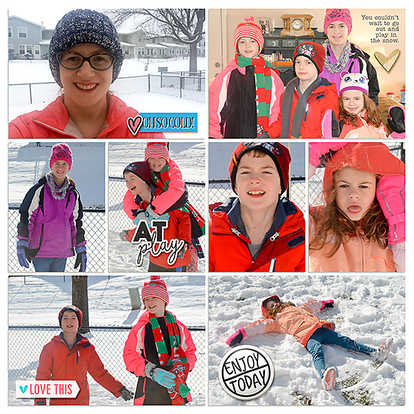 Project Life 2017 Week 1 (right)