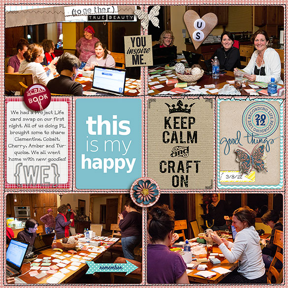 Project Life Card Swap