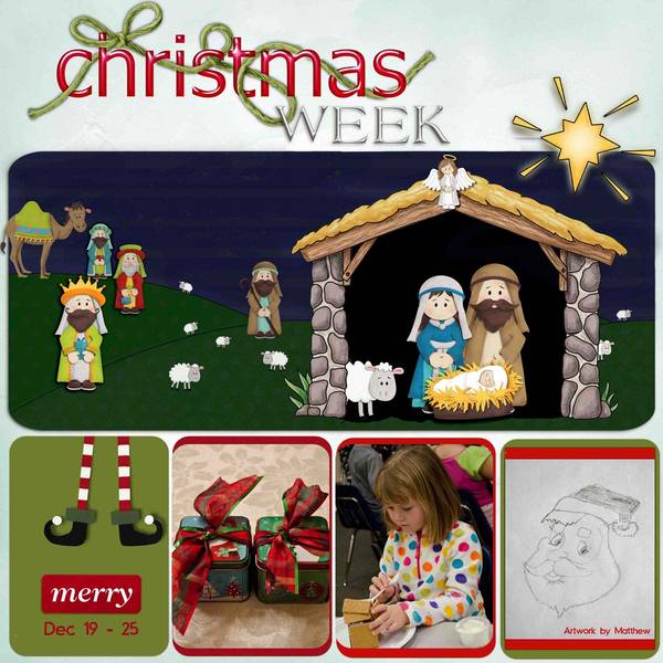 Project Life Christmas Week