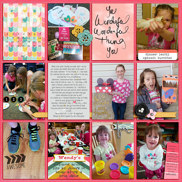 Project Life Feb WK2