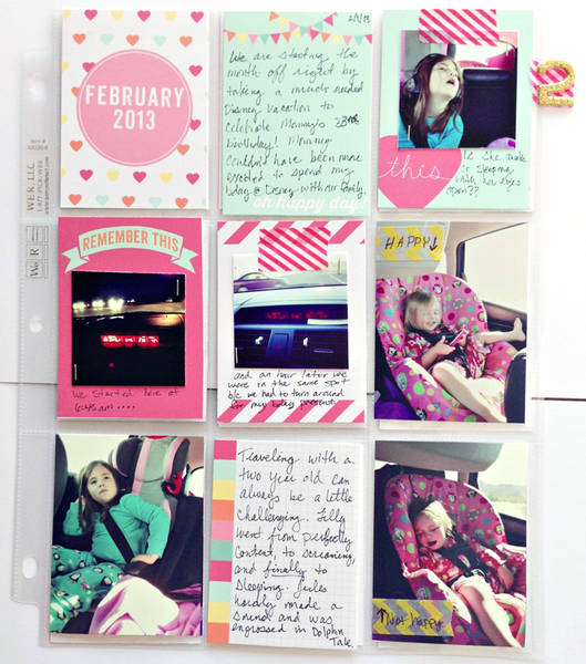 Project Life | February Page 1