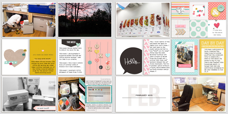 Project Life - January 26 - February 1, 2015 (Full Layout)