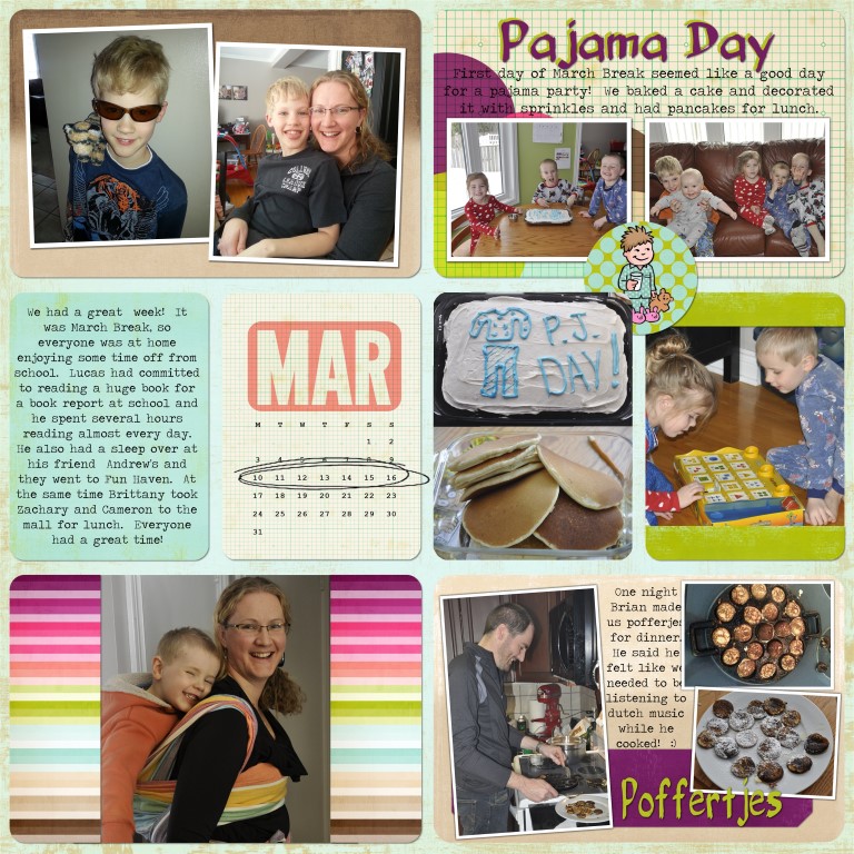 Project Life- March 2014