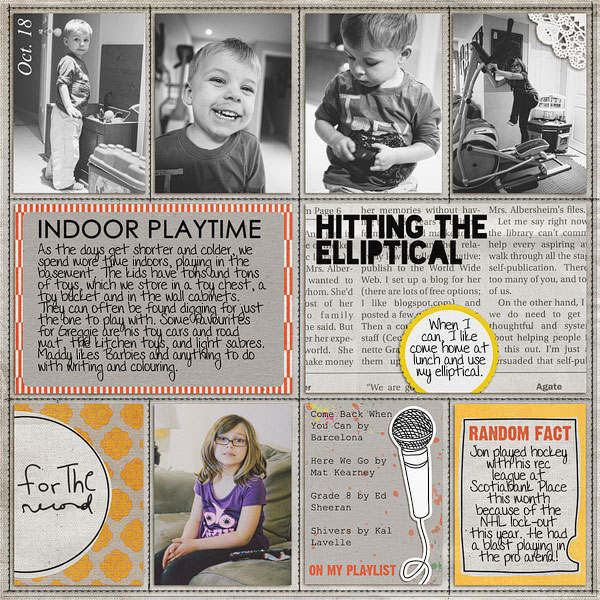 Project Life: Oct. 18