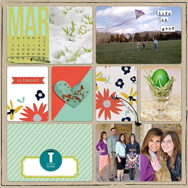 Project Life Week 13 March 24-31 2013