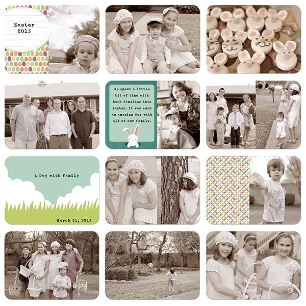 Project Life - week 14 {EASTER}