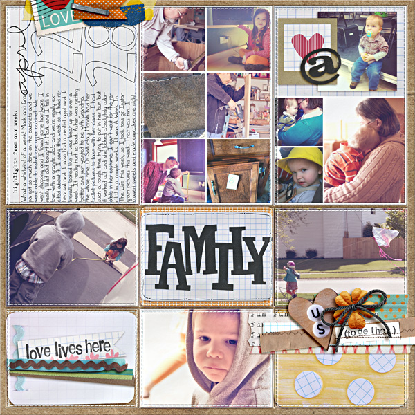 Project Life - Week 17 - Left