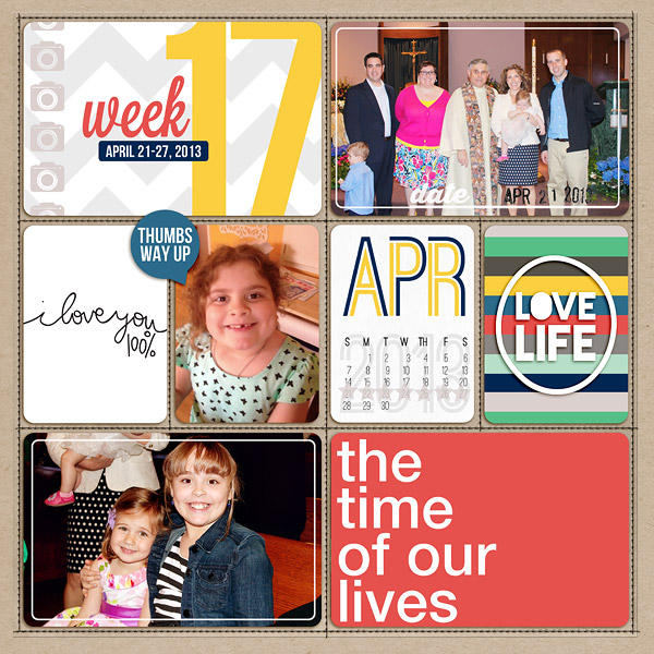 Project Life, Week 17 Left