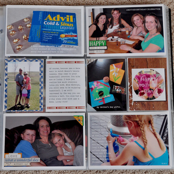 Project Life - Week 19 -Right  Side Close Up