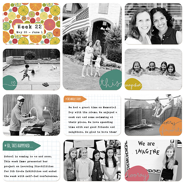 Project Life - week 22