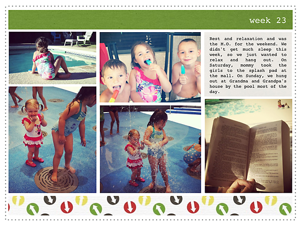 Project Life | Week 23 Right