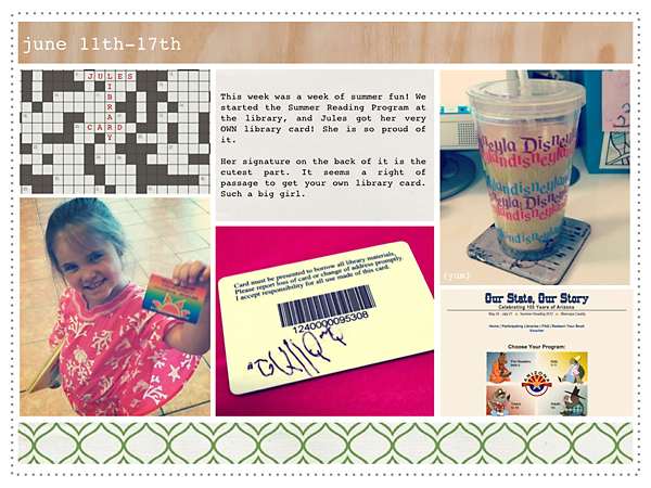 Project Life | Week 24 Left