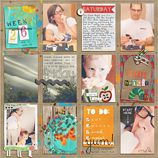 Project Life - Week 26 - Left