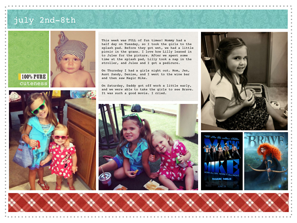 Project Life | Week 27 Left