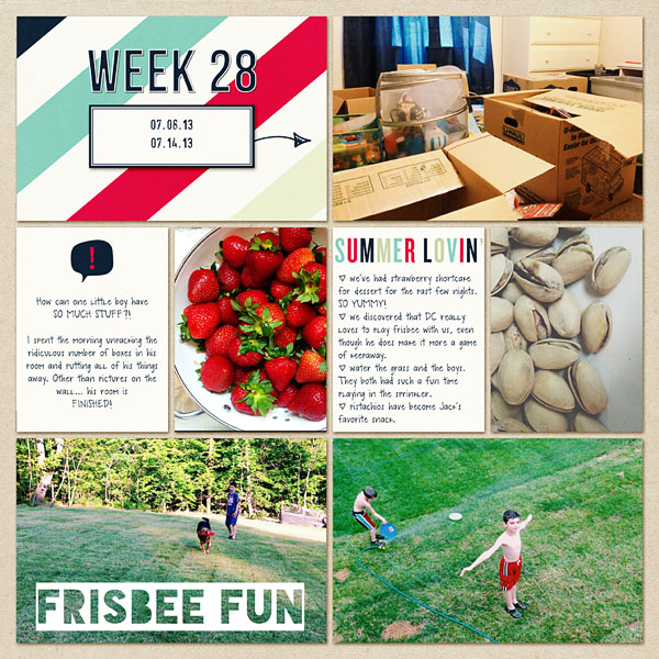 Project Life | Week 28 Left