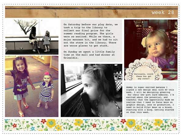Project Life | Week 28 Right