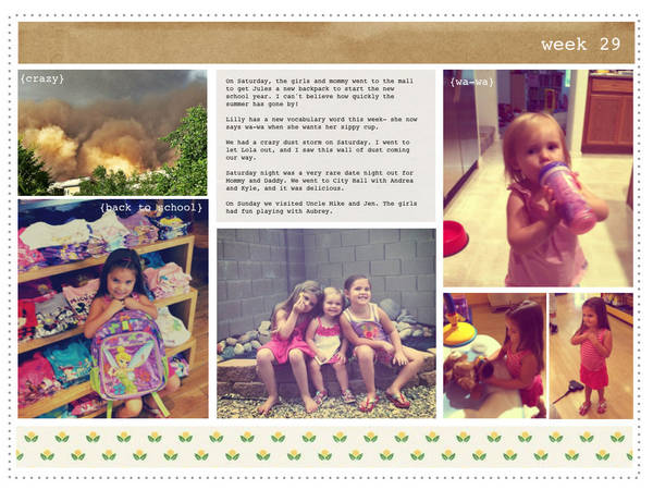 Project Life | Week 29 Right