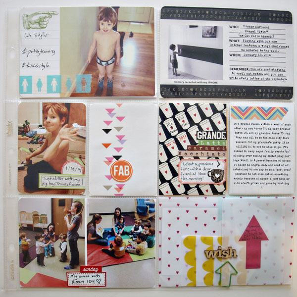 Project Life Week 3 right side