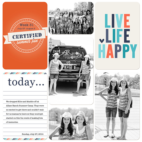 Project Life - Week 31