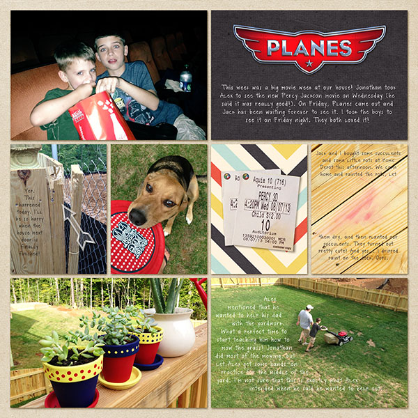 Project Life || Week 32 (right)