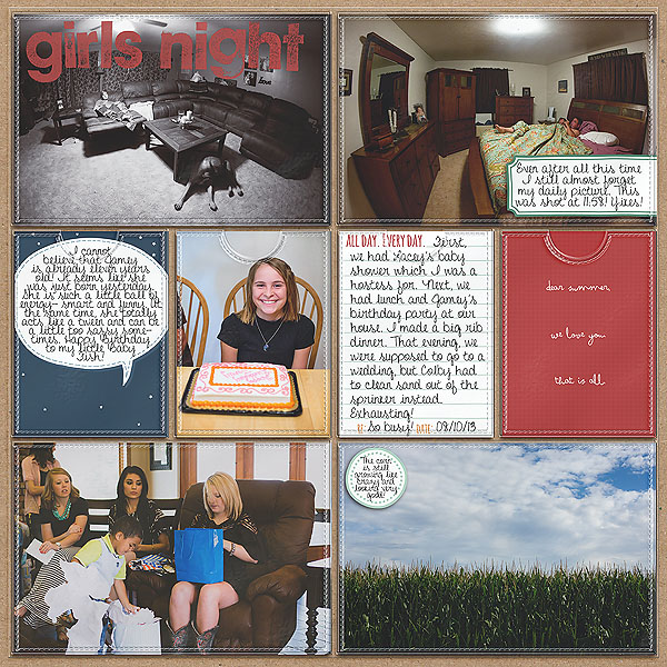 Project Life- Week 32 (right)