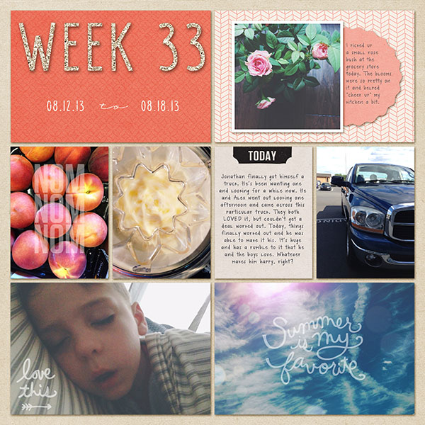 Project Life || Week 33