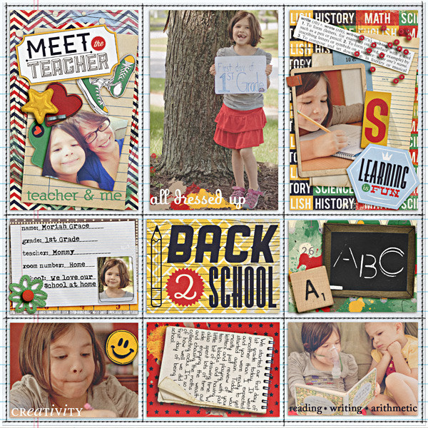Project Life - Week 36 insert - front